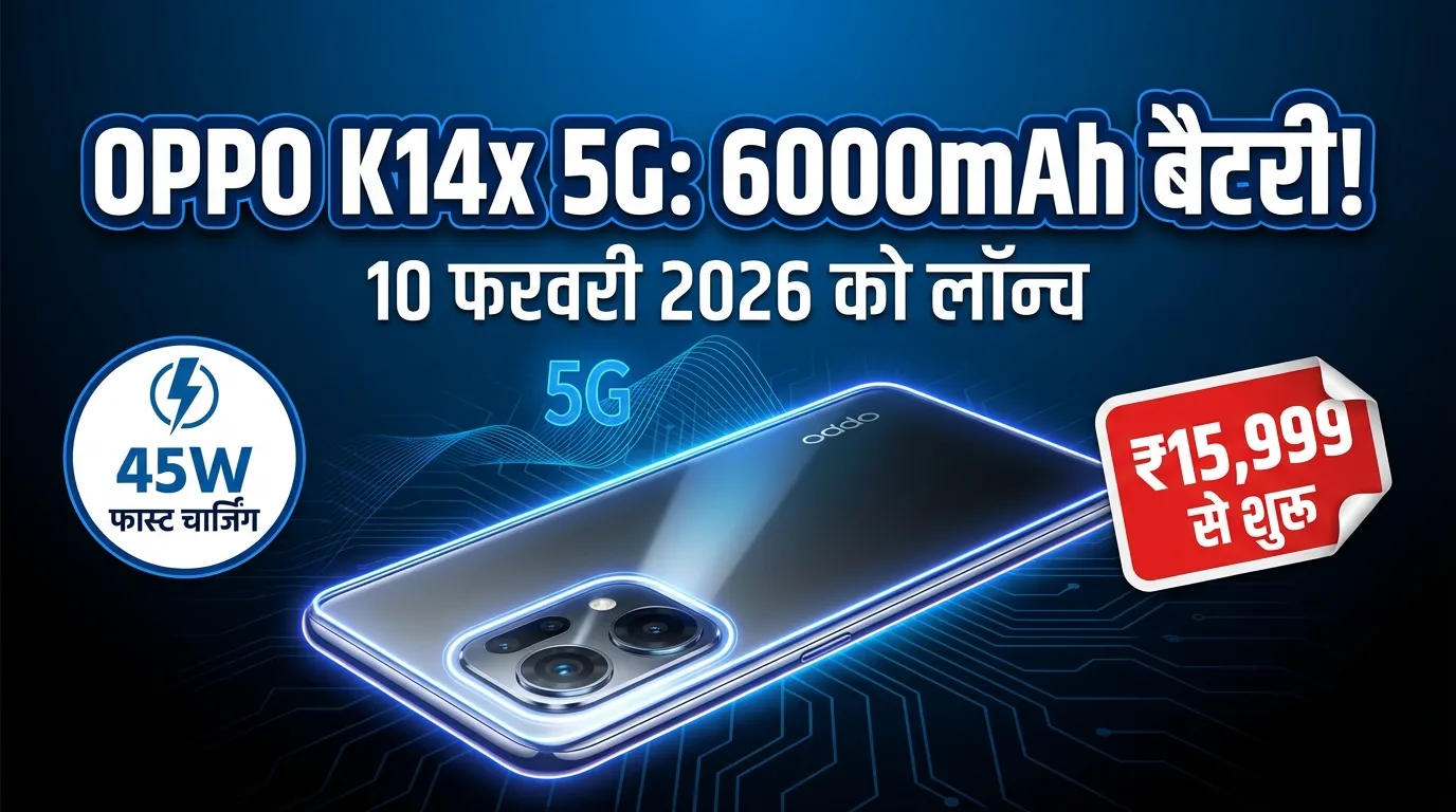 OPPO K14x 5G India Launch