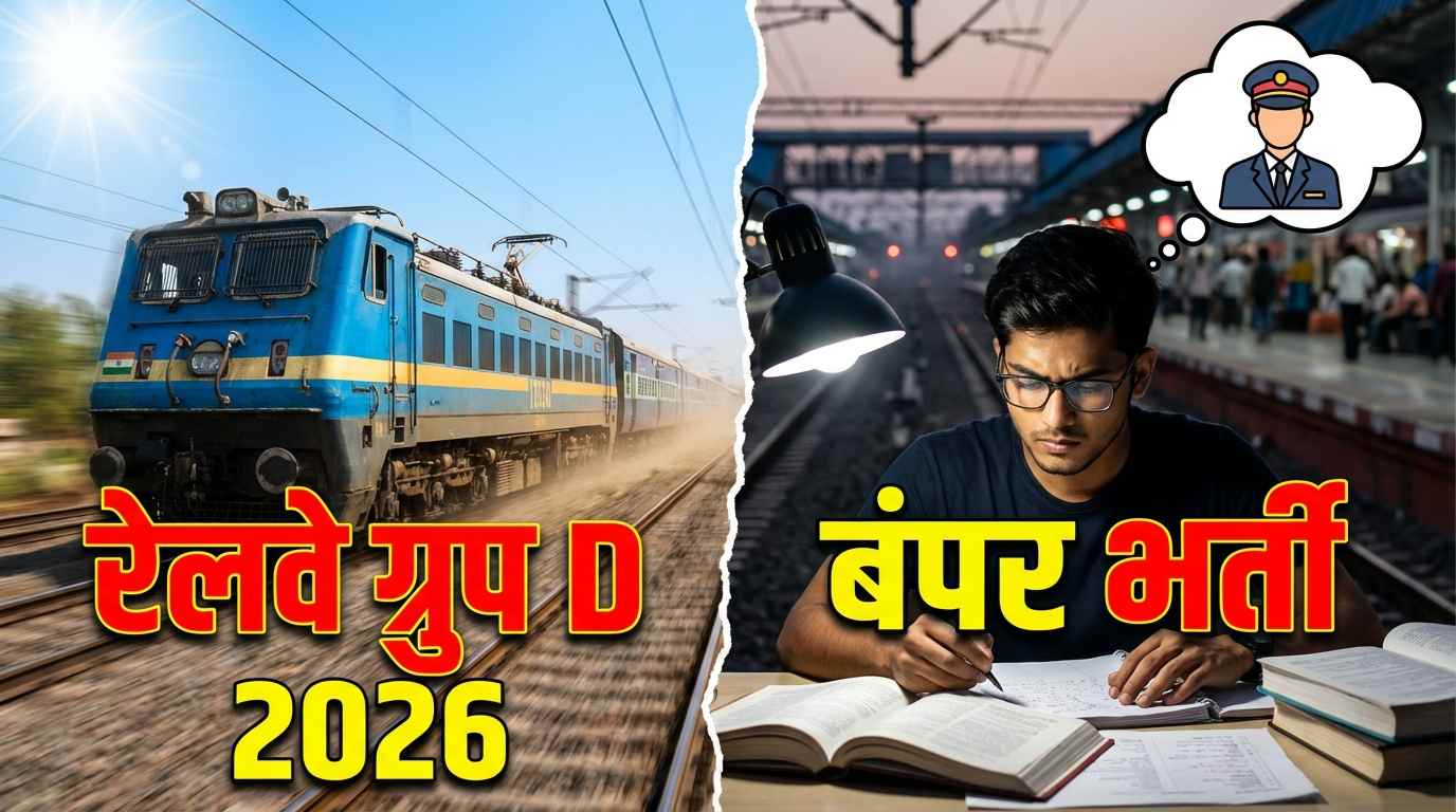 रेलवे ग्रुप डी भर्ती 2026